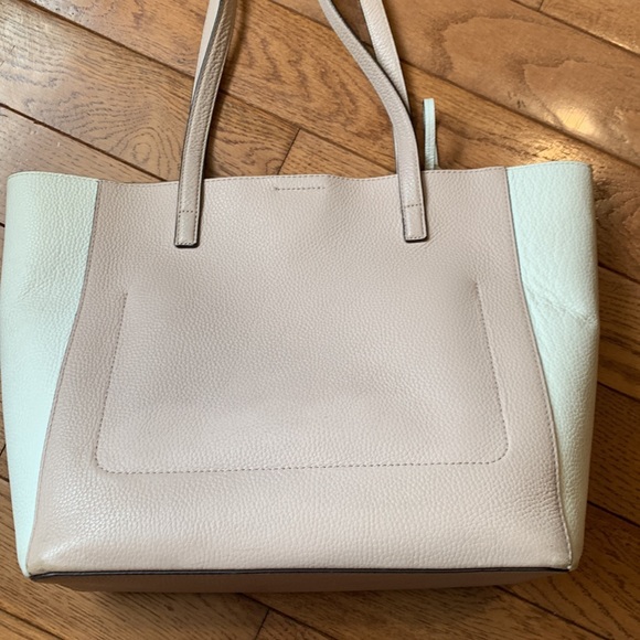 Michael Michael Kors Large Leather Gemma Colorblock Front Pocket Tote - Picture 10 of 15